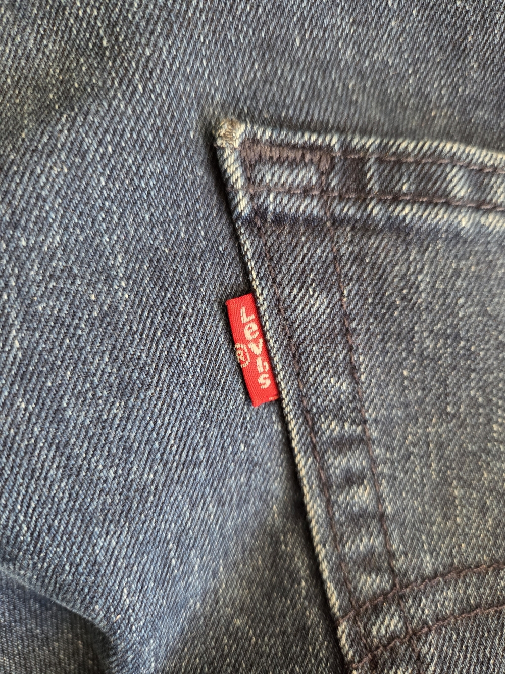 Men's Levi's 559 Relaxed Straight Fit Jeans Dark Wash 46x30 Big & Tall
